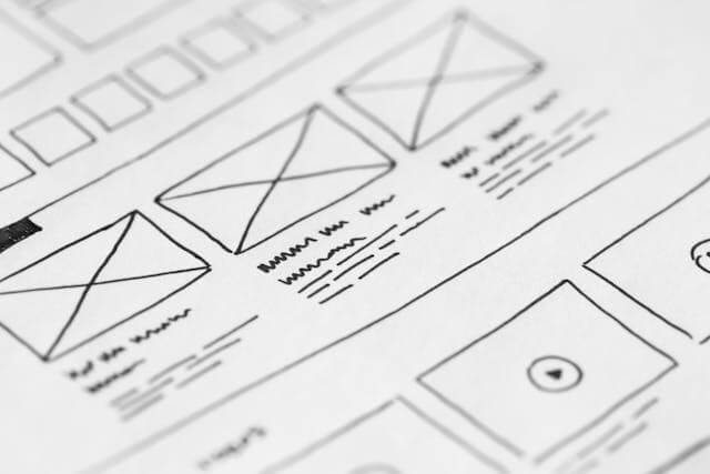 picture of wireframe design